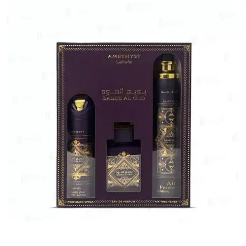 Bade'e Al Oud Amethyst GiftSet Lattafa