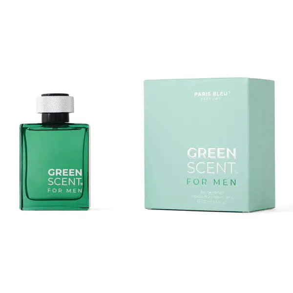 Green Scent = For Men 100ML Paris Bleu